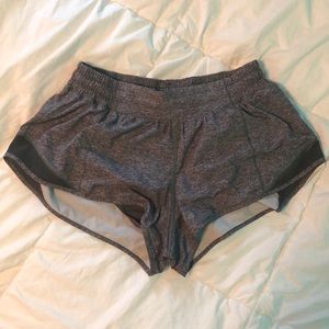 LuLu Lemon Grey Shorts